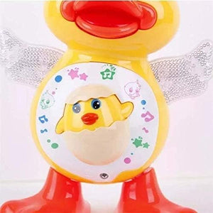 Pato Musical Dançante Infantil com LED e Movimento