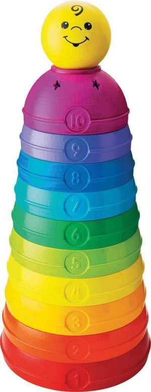 Potinhos de Empilhar e Rolar Fisher Price
