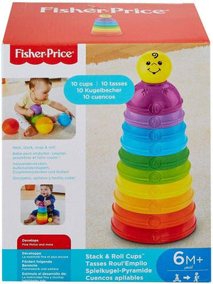 Potinhos de Empilhar e Rolar Fisher Price