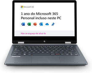 Positivo Duo 2 in 1 Celeron 4GB 128GB 11.6" HD Screen Notebook Windows 11