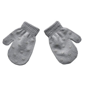 Luvas Quentes de Pelúcia para Bebês com Forro de Veludo - Loja Mimoslife