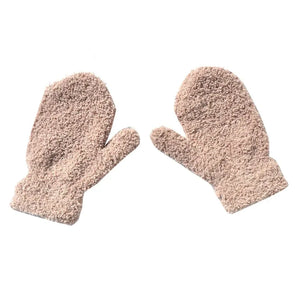 Luvas Quentes de Pelúcia para Bebês com Forro de Veludo - Loja Mimoslife