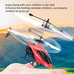 Rechargeable Anti-Fall Remote Control Helicopter for Kids