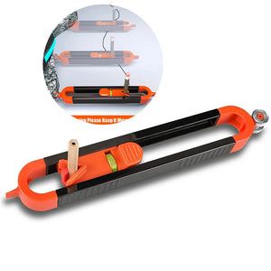 Profile Ruler for Marking with Adjustment and Lock for Wood