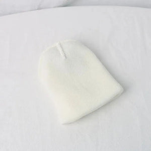 Gorro de Tricô para Bebês com Urso de Desenho - Loja Mimoslife
