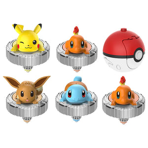 Bayblade Pokémon with PVC Characters