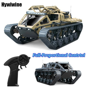4WD Remote Control Tank with LED and Track