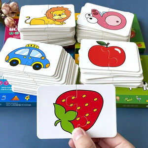 Matching Puzzle Early Childhood Education