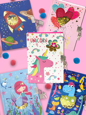 Children's Diary with Lock and Key