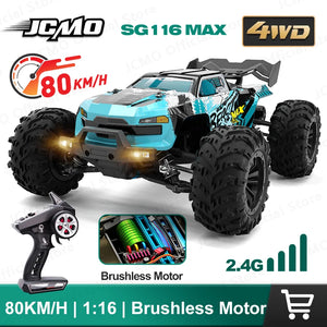 4WD 80KM/H High Speed Remote Control Car