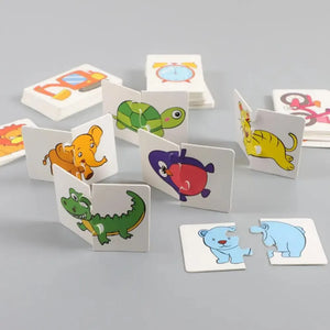 Matching Puzzle Early Childhood Education