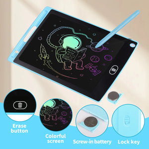 12-Inch LCD Digital Whiteboard Erasable for Drawing and Notes