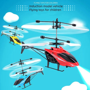 Rechargeable Anti-Fall Remote Control Helicopter for Kids