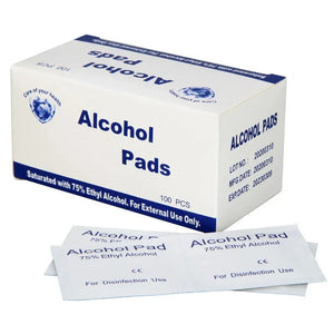 Lenços umedecidos descartáveis com álcool - Loja Mimoslife