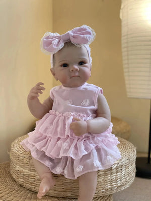 Boneca Bebê Reborn Bettie Menina em Vinil de Silicone - Loja Mimoslife