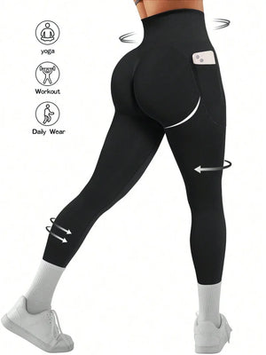 Women's Leggings with Push-Up and Scrunch Effect