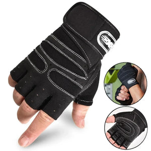Non-Slip Training Gloves with Wrist Support