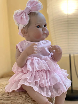 Boneca Bebê Reborn Bettie Menina em Vinil de Silicone - Loja Mimoslife